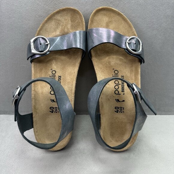 Papillio Birkenstock Soley Womens Size 9 Ring Buckle Sandal Wedge Platform NEW - Picture 6 of 8